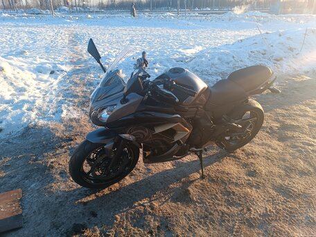 2017 Kawasaki Ninja 400, чёрный, 630000 рублей, вид 3