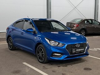2019 Hyundai Solaris II, синий, 1295000 рублей, вид 3