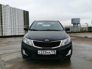 2015 Kia Rio 6-speed III, чёрный, 840000 рублей, вид 2