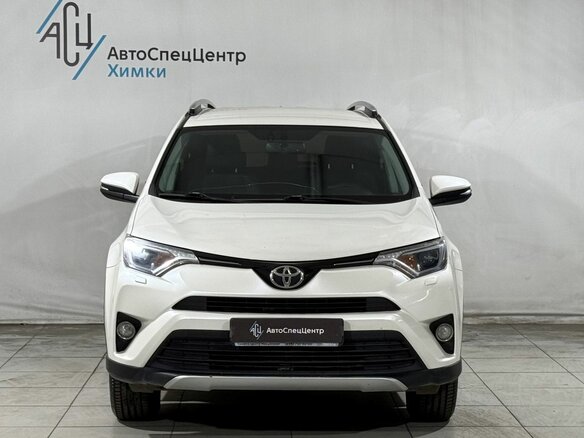2017 Toyota RAV4 IV (XA40) Рестайлинг, белый - вид 12