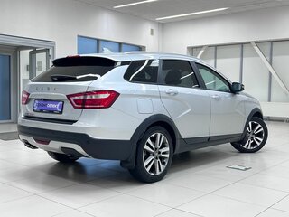 2020 Lada (ВАЗ) Vesta SW Cross I, серебристый, 1350000 рублей, вид 2