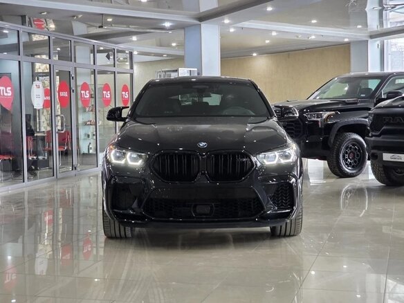 2022 BMW X6 M Competition III (F96), чёрный - вид 1