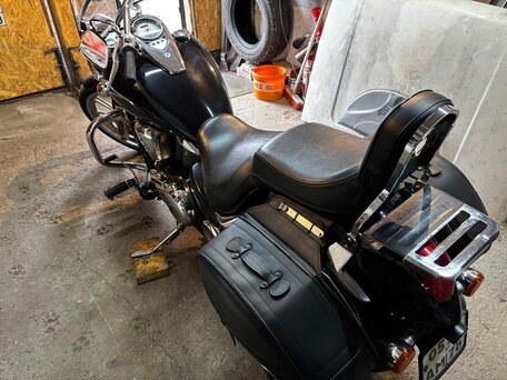 2007 Kawasaki VN900 Vulcan, чёрный, 450000 рублей, вид 3