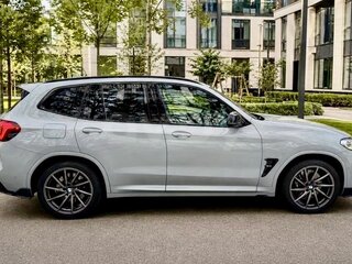 2022 BMW X3 M Competition I (F97) Рестайлинг, серебристый, 6999000 рублей, вид 3