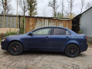 2007 Mitsubishi Lancer X, синий, 450000 рублей, вид 3