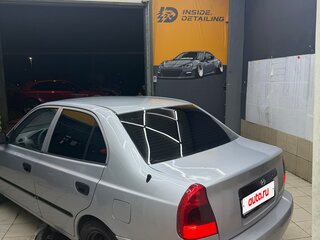 2004 Hyundai Accent ТагАЗ II, серебристый, 350000 рублей, вид 3