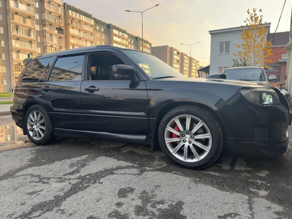 2007 Subaru Forester II Рестайлинг, чёрный, 1200000 рублей - вид 6