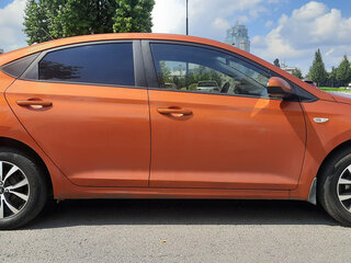 2022 Hyundai Solaris II Рестайлинг, оранжевый, 1599000 рублей, вид 1
