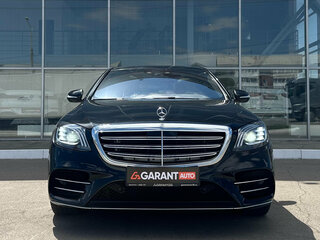 2019 Mercedes-Benz S-Класс 560 Long VI (W222, C217) Рестайлинг, чёрный, 6780000 рублей, вид 2