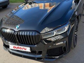 2021 BMW 7 серии 740d xDrive VI (G11/G12) Рестайлинг, чёрный, 10500000 рублей, вид 2
