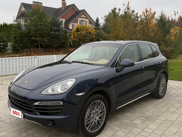 2012 Porsche Cayenne S II (958), синий, 2590000 рублей