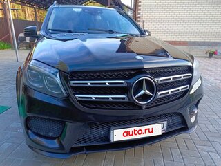 2016 Mercedes-Benz GLS 400 I (X166), чёрный, 3450000 рублей, вид 2