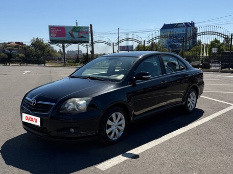 2007 Toyota Avensis II Рестайлинг, чёрный, 900000 рублей, вид 1