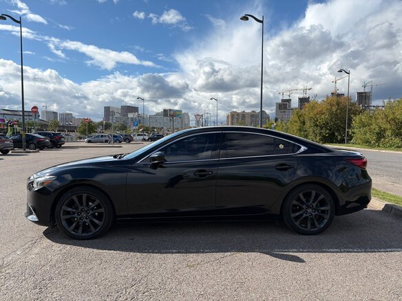 2017 Mazda 6 III (GJ) Рестайлинг, чёрный, 1790000 рублей - вид 9