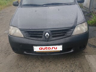 2007 Renault Logan I, серый, 190000 рублей, вид 2