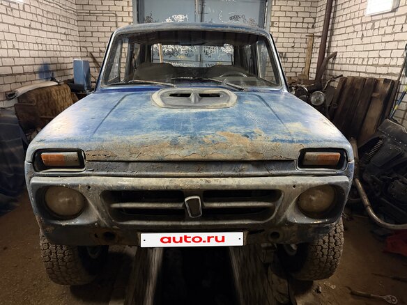 2001 Lada (ВАЗ) 2121 (4x4) I Рестайлинг, синий - вид 2