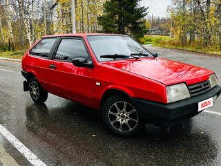 1992 Lada (ВАЗ) 2108, красный, 195000 рублей, вид 1