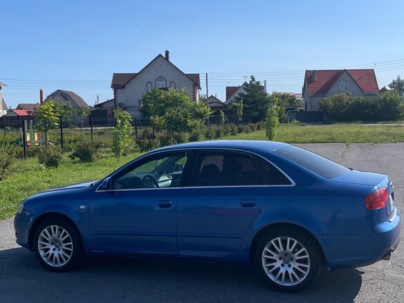 2006 Audi A4 III (B7), синий, 450000 рублей - вид 10