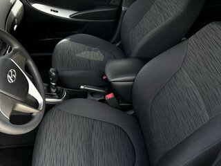 2016 Hyundai Solaris I Рестайлинг, серый, 960000 рублей, вид 4