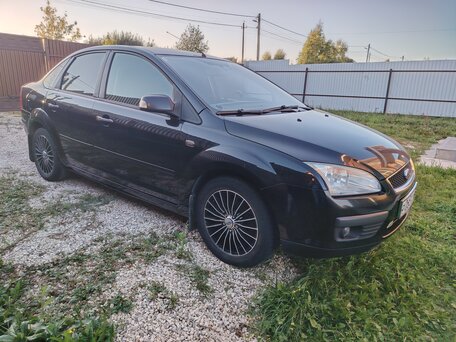 2007 Ford Focus II, чёрный, 475000 рублей, вид 1