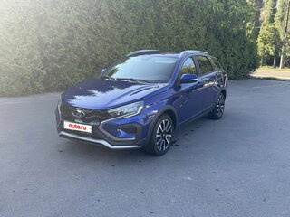 2025 Lada (ВАЗ) Vesta SW Cross I Рестайлинг (NG), синий, 1800000 рублей, вид 1