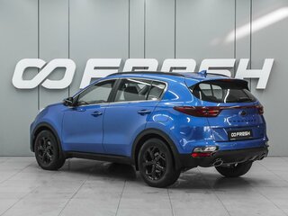 2021 Kia Sportage IV Рестайлинг, синий, 2350000 рублей, вид 2