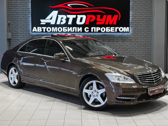 2012 Mercedes-Benz S-Класс 350 V (W221) Рестайлинг, коричневый