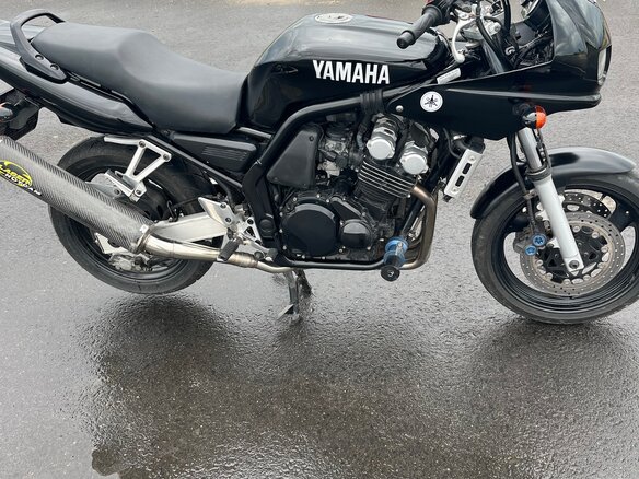 2001 Yamaha FZS600 Fazer, чёрный, 290000 рублей - вид 5