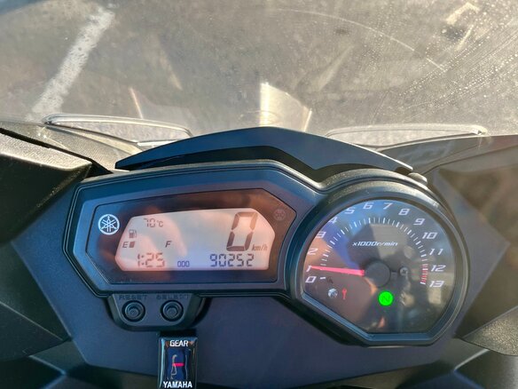 2009 Yamaha XJ6 (FZ6R), серый - вид 8