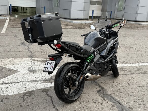 2016 Kawasaki ER-6F (Ninja 650R), чёрный, 500000 рублей - вид 4