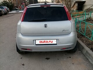 2007 Fiat Punto III Grande Punto, серебристый, 350000 рублей, вид 5