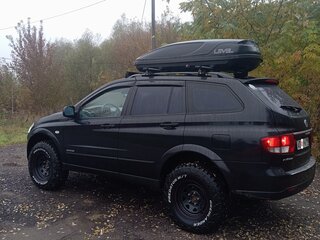 2008 SsangYong Kyron I Рестайлинг, чёрный, 800000 рублей, вид 3