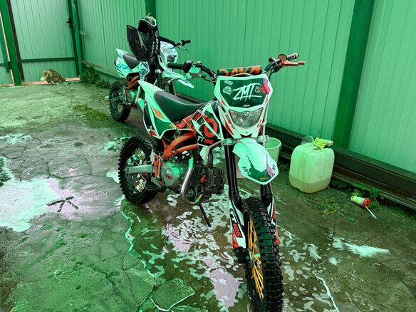 2024 Kayo Basic TT125EM, оранжевый, 60000 рублей