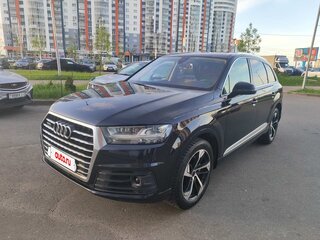 2018 Audi Q7 II (4M), чёрный, 2997205 рублей, вид 1