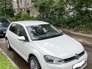 2014 Volkswagen Golf VII, белый, 1120000 рублей, вид 3