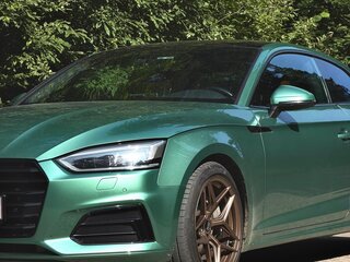 2017 Audi A5 II (F5), зелёный, 3200000 рублей, вид 4