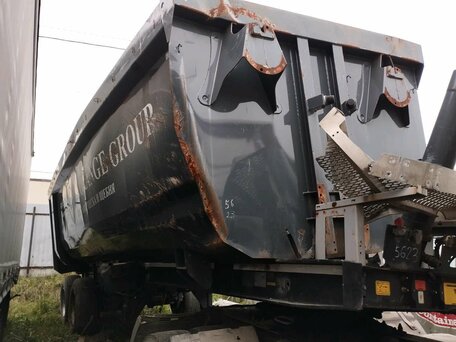2021 Grunwald Полуприцеп самосвальный, чёрный, 876600 рублей, вид 2