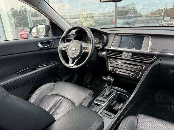 2016 Kia Optima IV, чёрный, 1340000 рублей - вид 6
