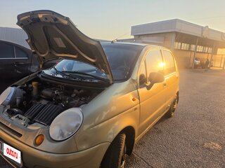 2007 Daewoo Matiz I Рестайлинг, жёлтый, 260000 рублей, вид 3