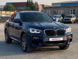 2018 BMW X4 20i II (G02), синий, 3750000 рублей, вид 2