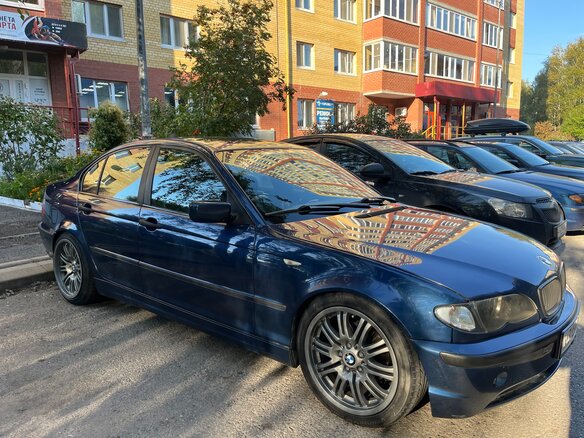 2004 BMW 3 серии 320d IV (E46) Рестайлинг, синий, 810000 рублей - вид 17