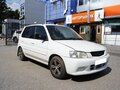 2001 Mazda Demio I (DW), белый, 149000 рублей