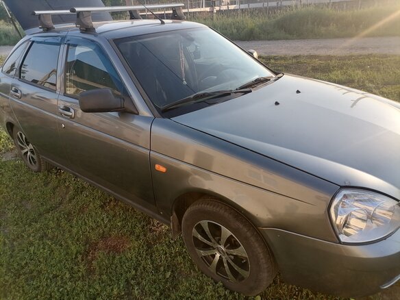 2011 Lada (ВАЗ) Priora I, серый, 320000 рублей - вид 9