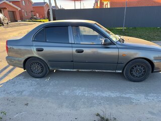 2007 Hyundai Accent ТагАЗ II, серый, 180000 рублей, вид 4