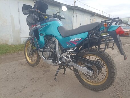 1998 Honda XL600V Transalp, зелёный, 290000 рублей, вид 3
