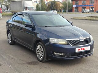 2017 Skoda Rapid I, синий, 1250000 рублей, вид 3