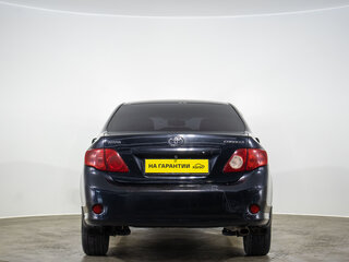 2008 Toyota Corolla AMT X (E140, E150), чёрный, 699000 рублей, вид 5