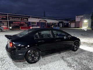 2008 Honda Civic VIII, чёрный, 890000 рублей, вид 3