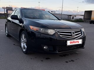 2008 Honda Accord VIII, чёрный, 820000 рублей, вид 4