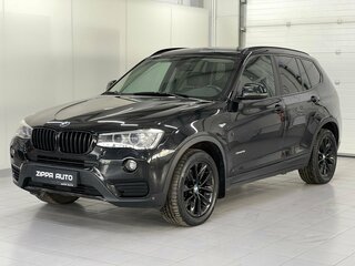 2015 BMW X3 20i xDrive II (F25) Рестайлинг, чёрный, 2399000 рублей, вид 3